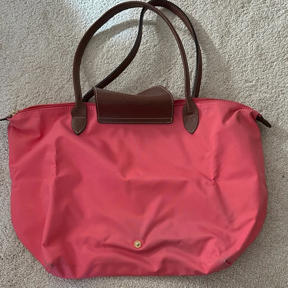 Long Champ Large Le Pliage Tote - Picture 5 of 8